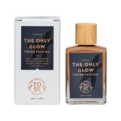 The Organic Skin Co Organic The Only Glow Tinted Face Oil Medium 30ml